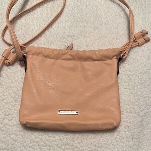 Madden Girl pink Drawstring Mini Bag